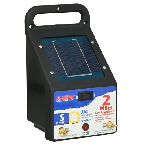 solar Energizer for electric fence